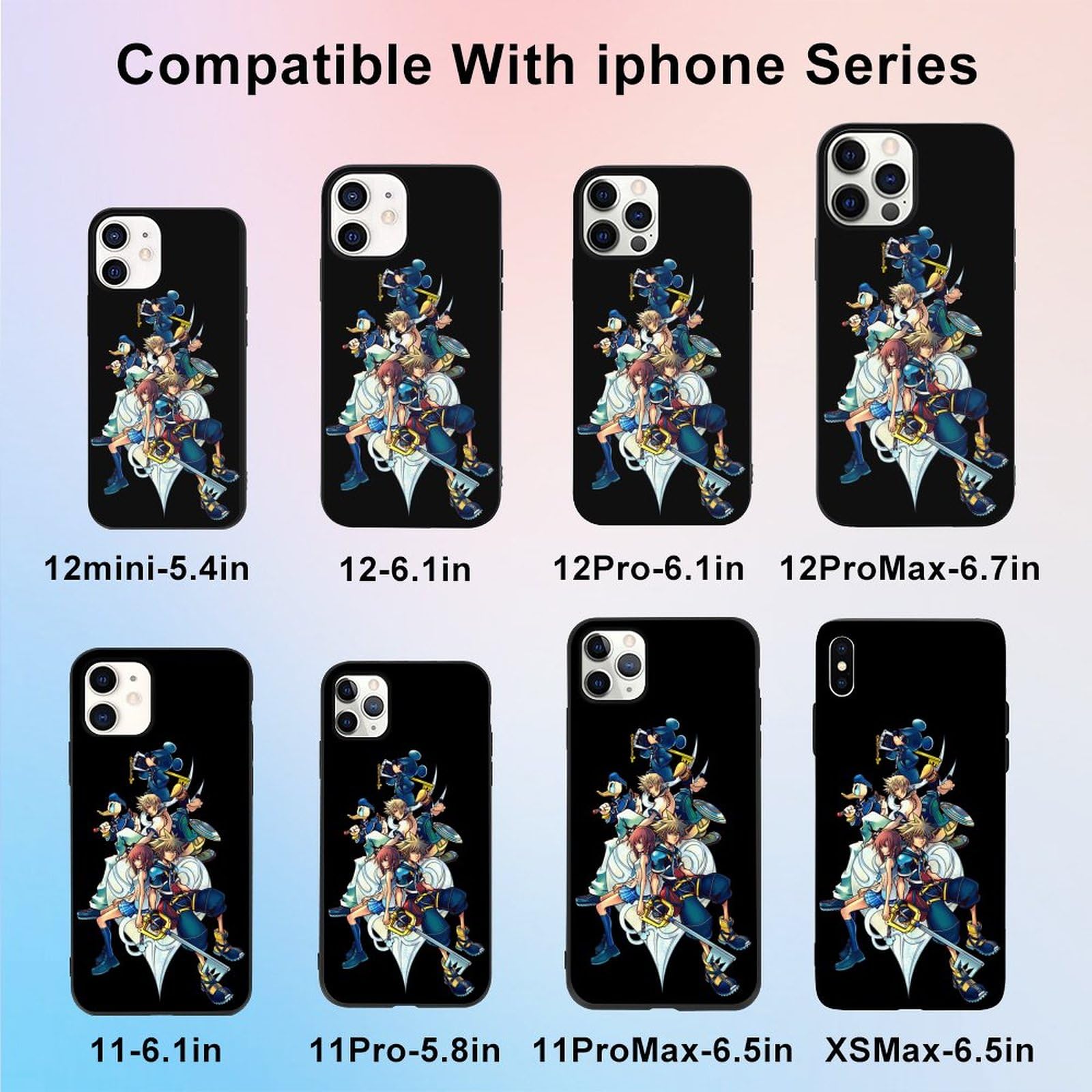 Amazon.co.jp: iPhone 15 Plus用 ケース キングダムハーツ iPhone 15